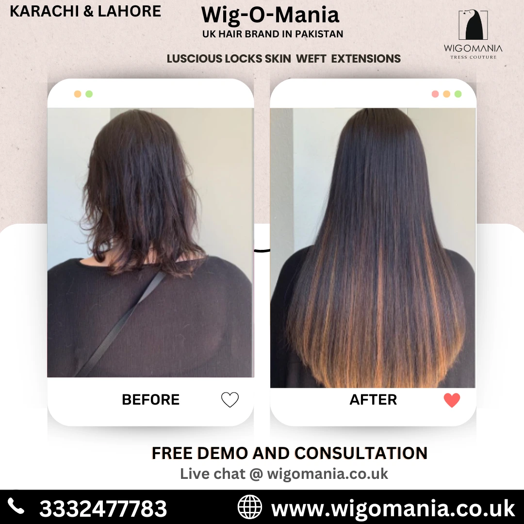 Semi Permanent hair extensions