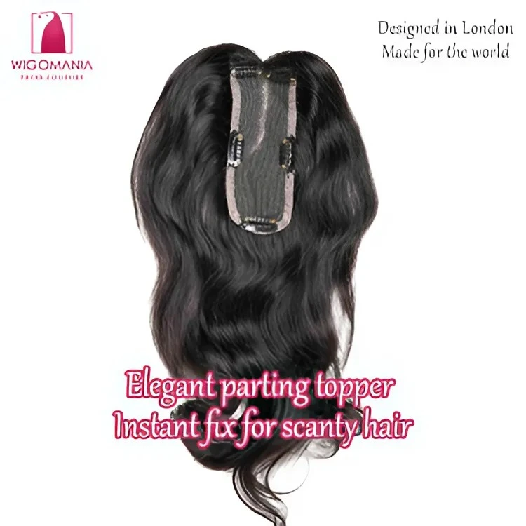 Lace Base Human Hair Toppers