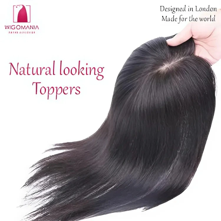 Silk Base Human Hair Toppers