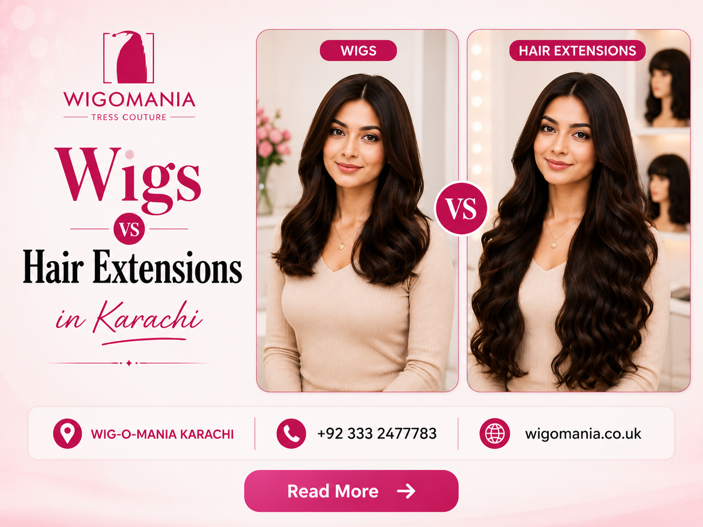 Wigs vs Hair Extensions in Karachi: Which Is Right for You?